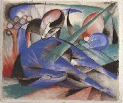 Franz Marc, Horse Asleep (mk34)